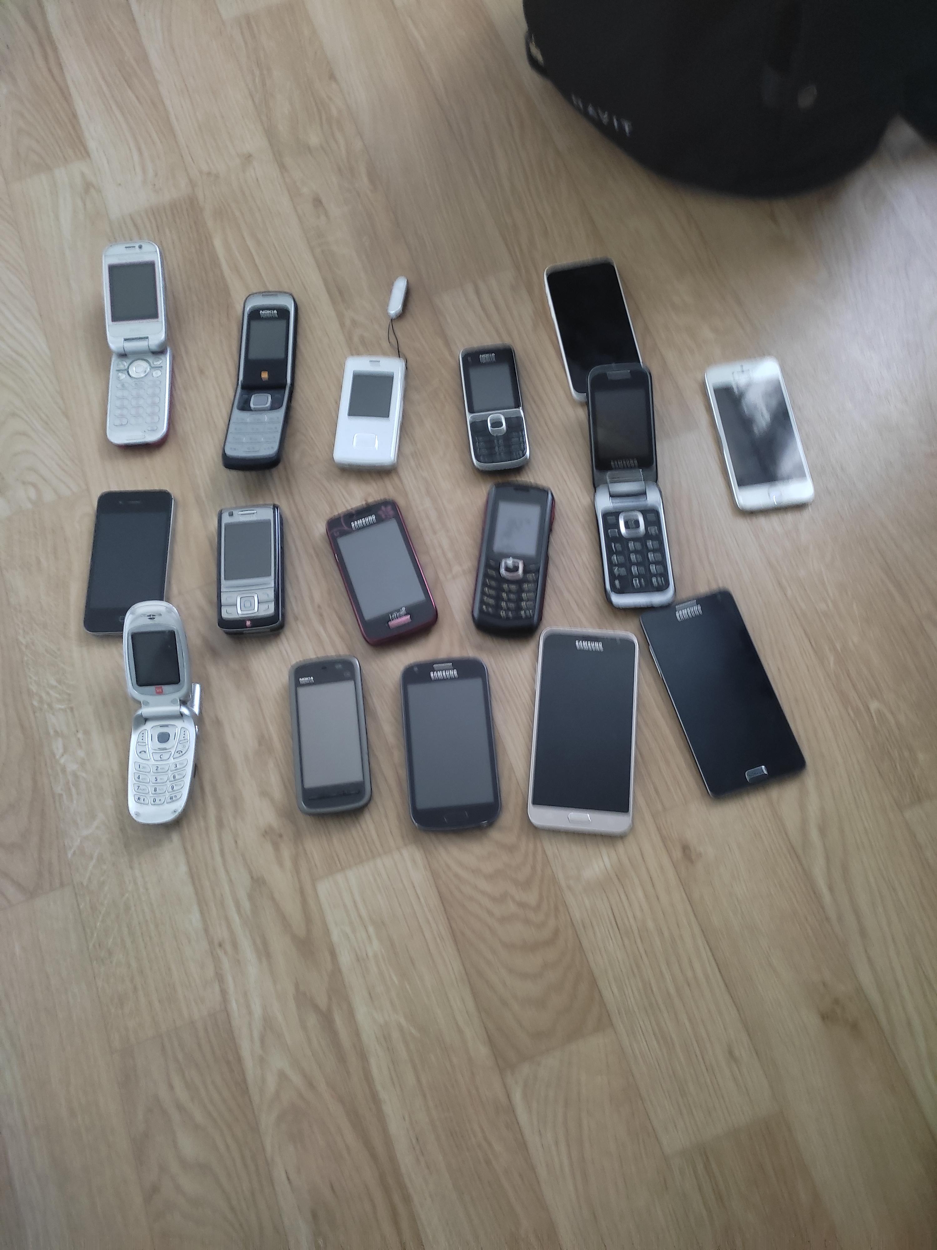 phone collection